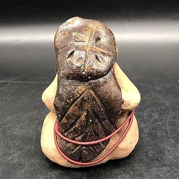 人形　カッパ　河童　陶器　オブジェ　置物　インテリア　工芸品　美術品　A1488 Amazon.co.jp: 土人形陶器民芸品置物インテリアオブジェ河童カッパ